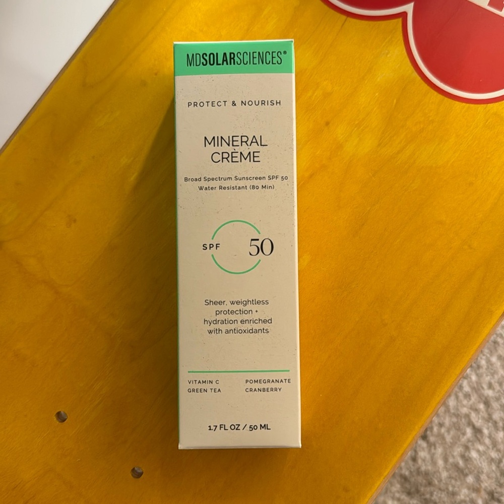 MDSolarSciences Face and Body Sunscreen, SPF 50, Mineral Cream Sunscreen